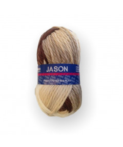 Gomitolo lana Jason 100gr, marrone n°83