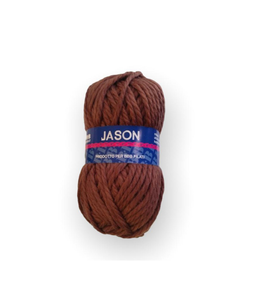 Gomitolo lana Jason 100gr, marrone n°71