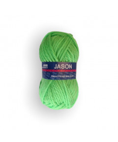 Gomitolo lana Jason 100gr, verde fluo n°78