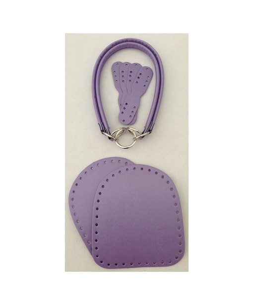 KIT BAULETTO ECOPELLE VIOLA
