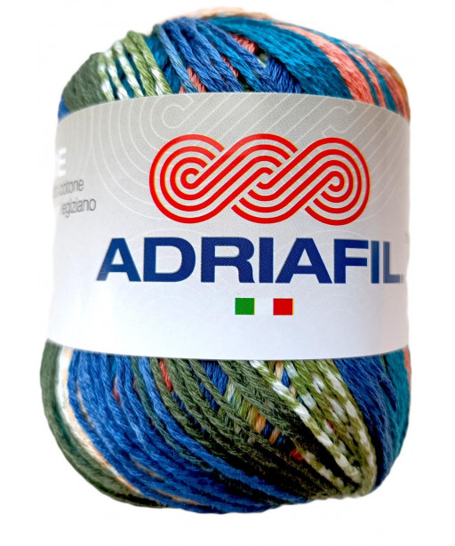 Adriafil Kimera 100% Cotone Egiziano, mercerizzato 50 gr. (135 mt.) Colore Mix 023