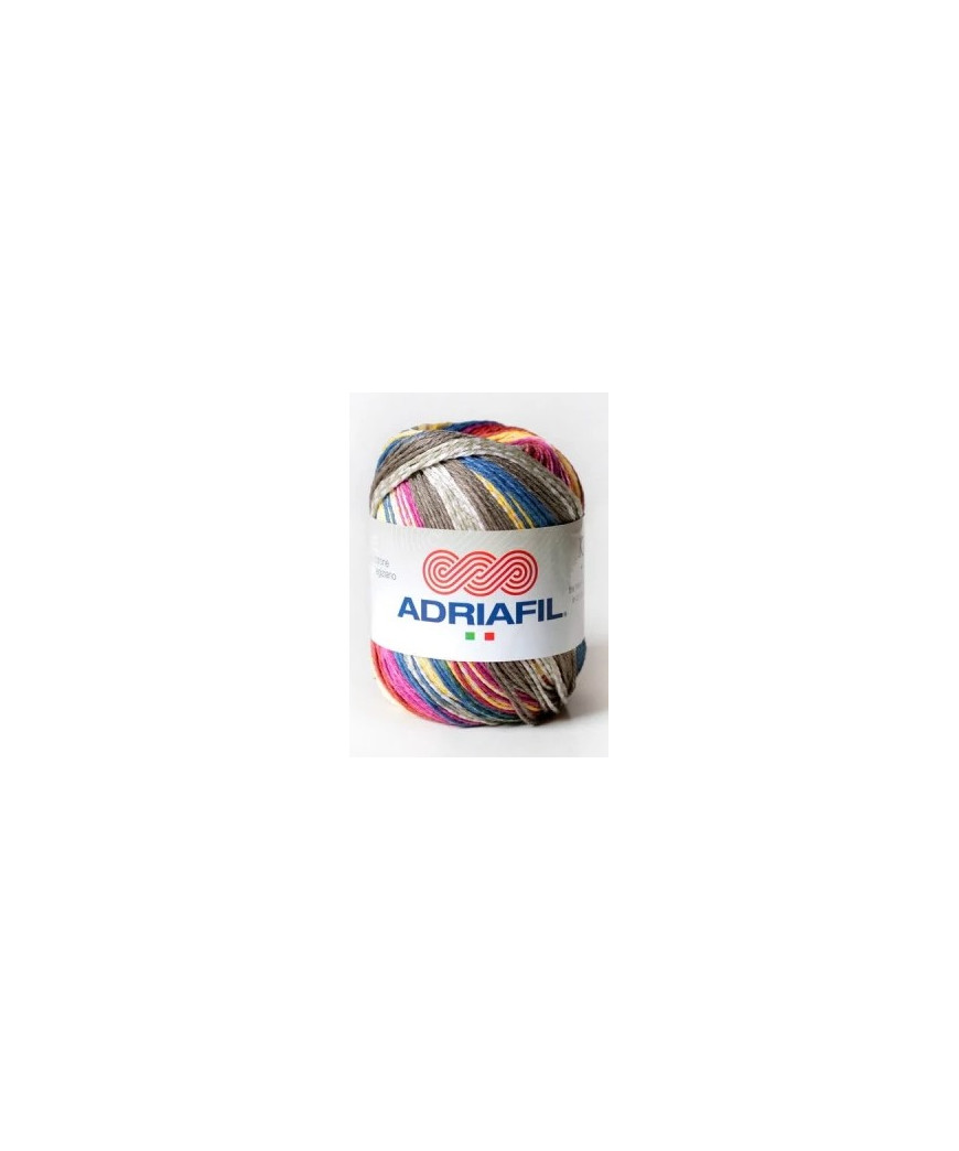 Adriafil Kimera 100% Cotone Egiziano, mercerizzato 50 gr. (135 mt.) Colore Mix 22