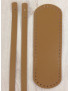 KIT MANICI FORATI 30x10cm ECOPELLE NOCCIOLA