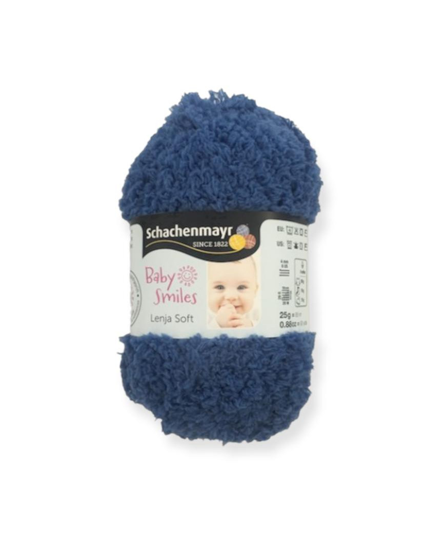 Gomitolo Baby Smiles Lenja Soft 25g BLU COL N°1052