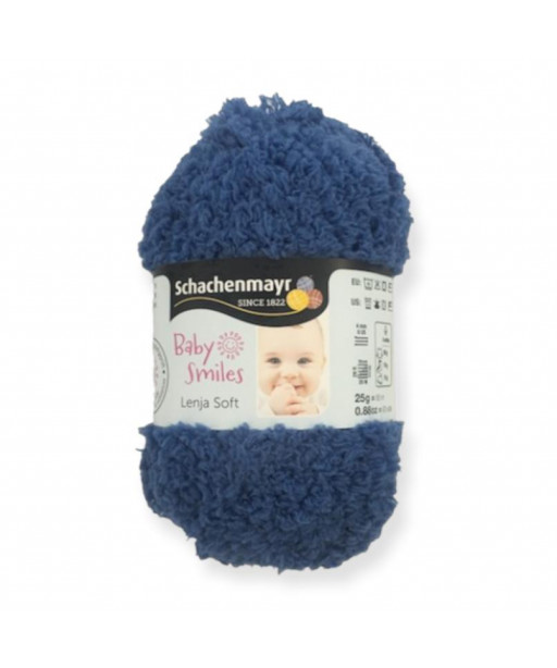 Gomitolo Baby Smiles Lenja Soft 25g BLU COL N°1052