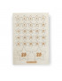 Renkalik decorazione di natale in legno, stelline calendario avvento 1,5cm spessore 3mm