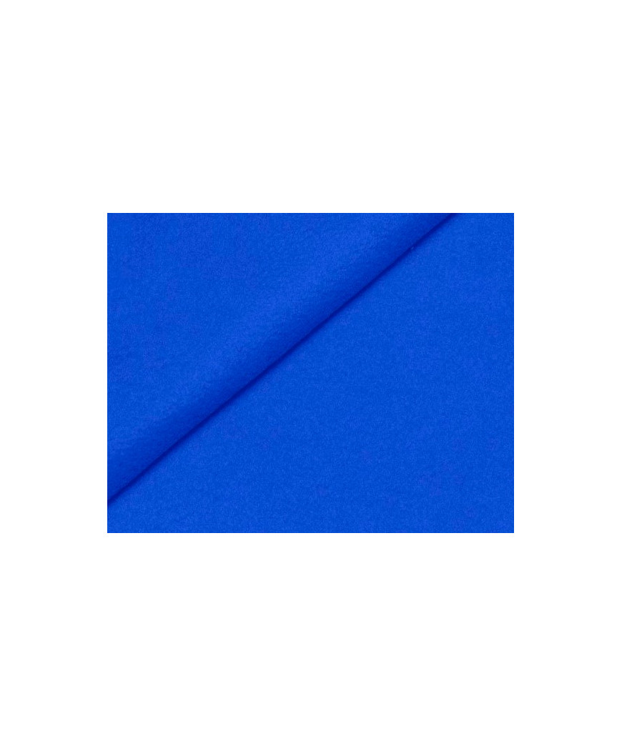 Tessuto Pile Antipilling Colore Bluette 100x150 cm