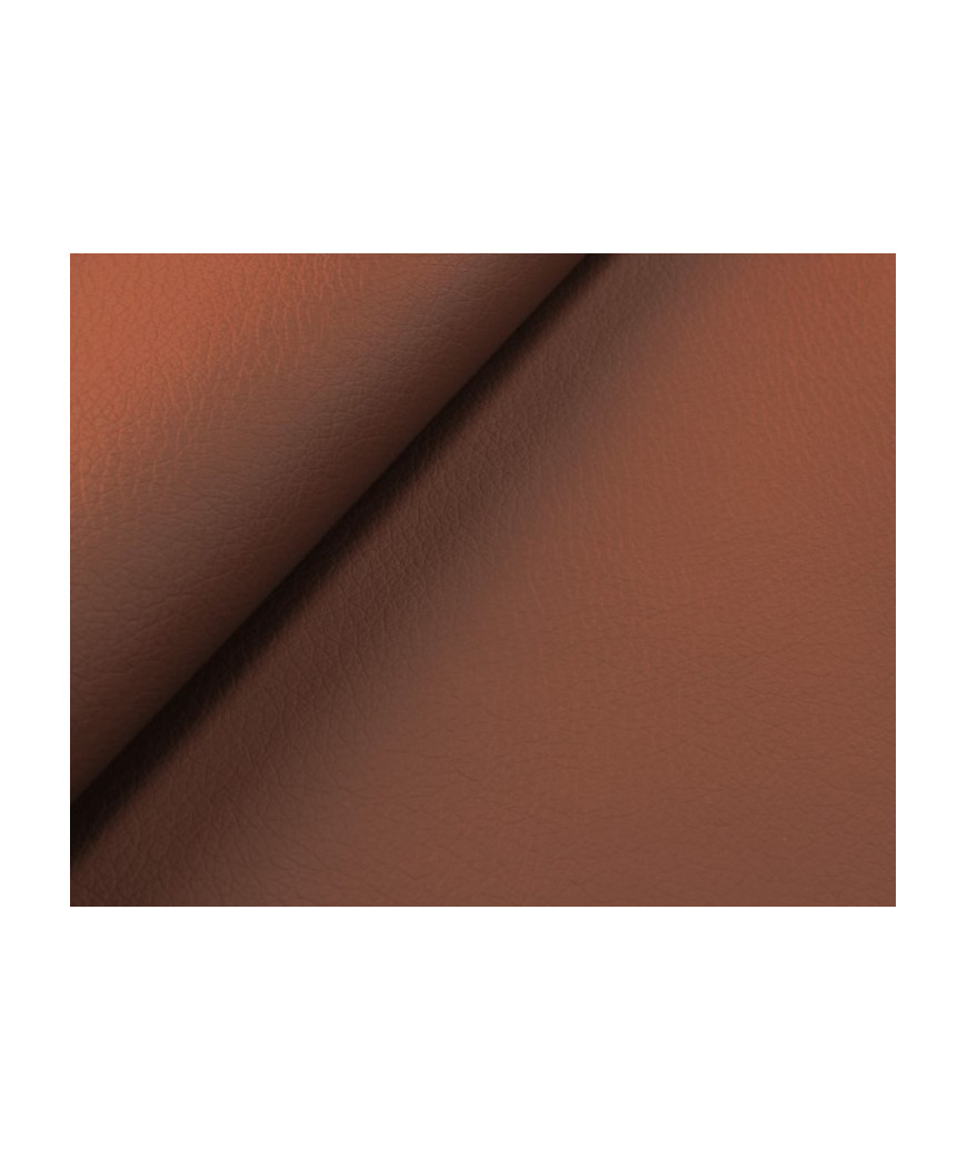 Tessuto Ecopelle Spessore 1mm c/a  Prezzo per 50XH140 Colore Marrone