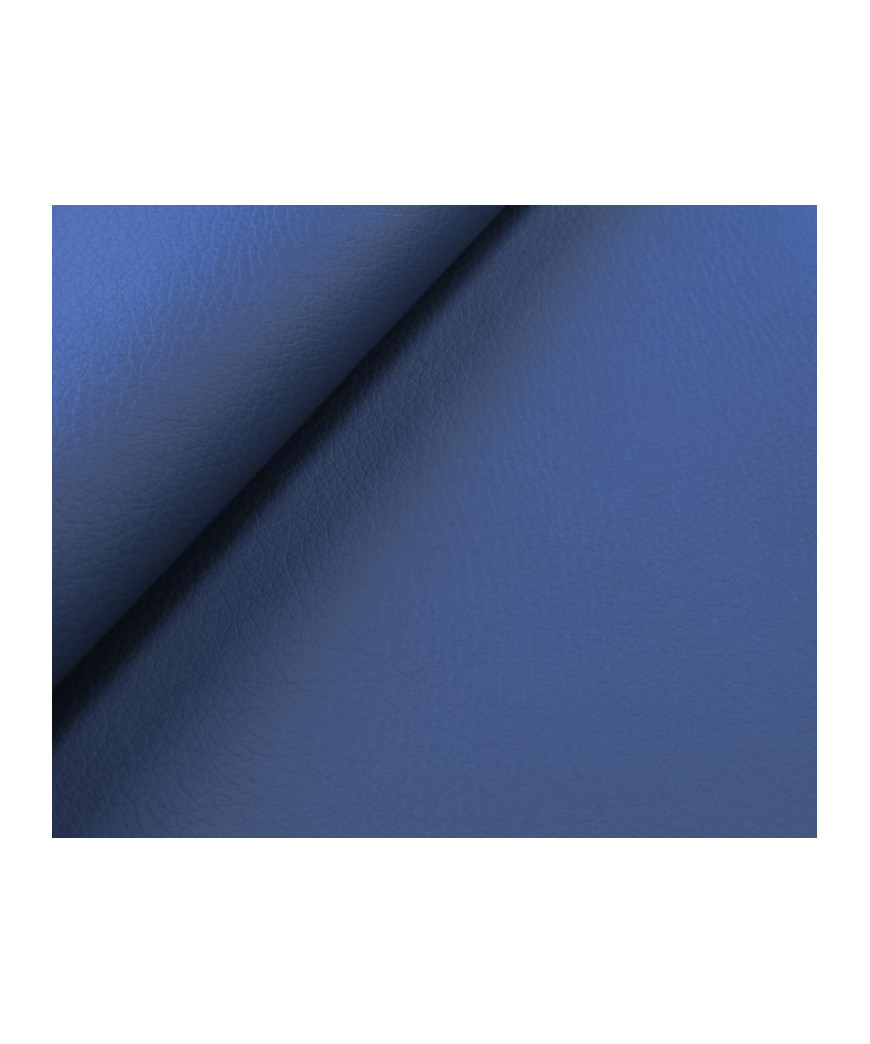 Tessuto Ecopelle Spessore 1mm c/a  Prezzo per 50XH140 Colore Bluette