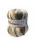 Gomitolo lana Madesimno 3.0 Silke 150g mix marrone/blu n°57