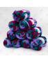 Misto Filati Stock Gomitoli Lana "Big Brother" 10 Pezzi Mix Viola/Verde n°58