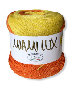 Gomitoli Miami Lux 150g, mix arancion/giallo n°2