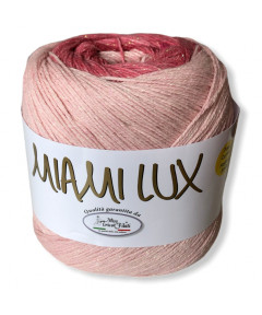 Gomitoli Miami Lux 150g, mix rosa/rosa chiaro n°3