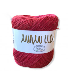 Gomitoli Miami Lux 150g, rosso fragola n°8