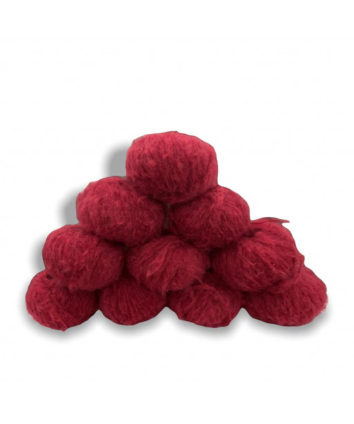 Gomitoli Lana stock mohair"lady bug" 10pz rosso