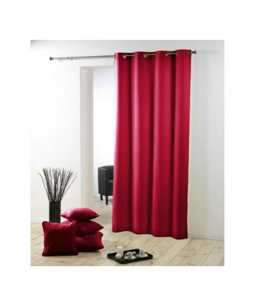 Tenda  Con Anelli Cm.140 X 280 Rosso