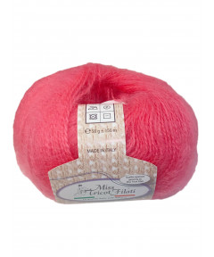 FilatoA Mohair Soft 50gr-150mt  Colore Rosa n°013-Ferri Consigliati n°4-4,5