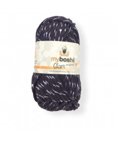 Gomitolo lana Myboshi 50gr, GLAMS VIOLA PAILLETTES LILLA