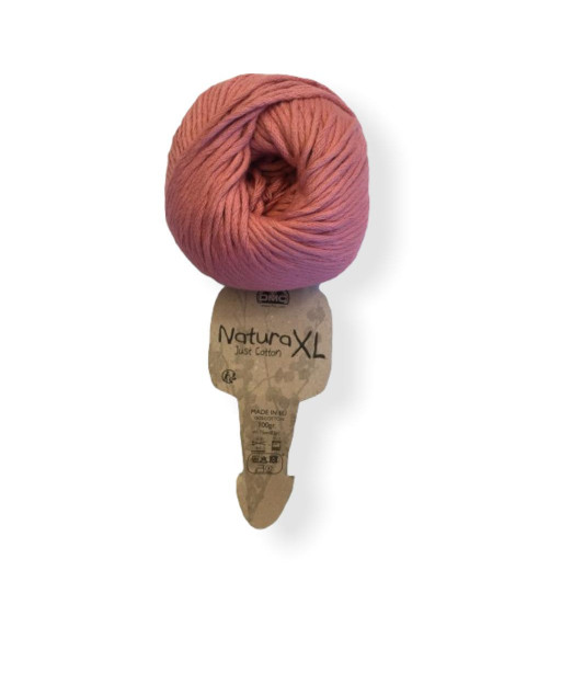 Gomitolo Natura XL 100% cotone, ROSA NINFEA COL N°42