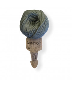 Gomitolo Natura XL 100% cotone, GRIGIO ACQUA COL N°72