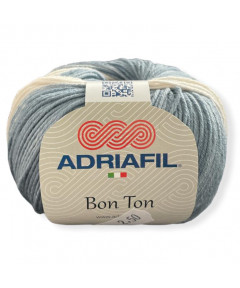 Gomitoli Cotone Bon Ton 50gr, mix azzurro n°080