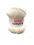 Fialto Gomitolo lana NinnaO' 50gr 50mt 100%lana, avorio n°45-Ferri Consigliati n°6