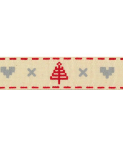 PASSAMANERIA NASTRI RIBBON ALBERO DI NATALE 8BIT