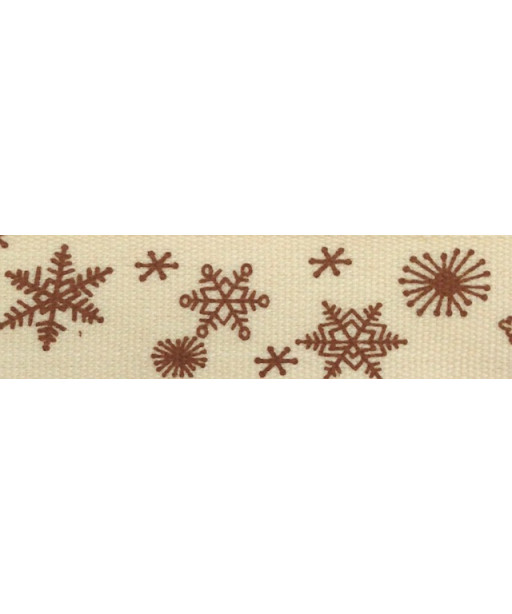 PASSAMANERIA NASTRI RIBBON FIOVVO DI NEVE BEIGE