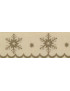 PASSAMANERIA NASTRI RIBBON FIOCCO DI NEVE TORTORA