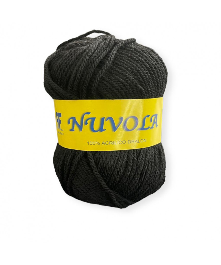 Gomitolo lana Nuvola 50gr nero n°15