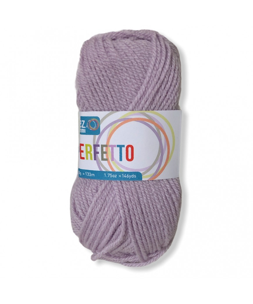 gomitolo lana Bravo/Perfetto 50g, lavanda n°8040