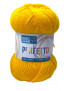 gomitolo lana Bravo/Perfetto 50g, Giallo n°8210