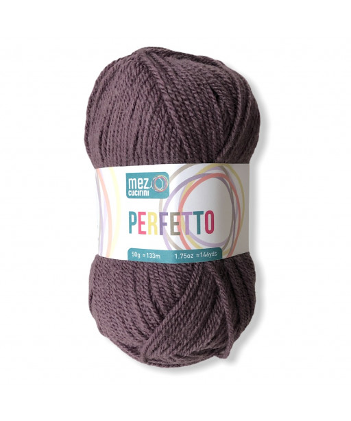 gomitolo lana Bravo/Perfetto 50g, malva n°8277