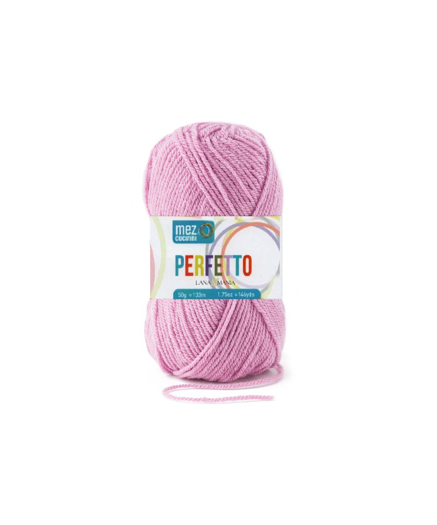 gomitolo lana Bravo/Perfetto 50g, persca n°8346