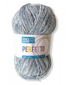 gomitolo lana Bravo/Perfetto Denim 50g, grigio n°8352