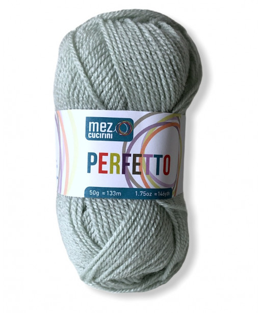 gomitolo lana Bravo/Perfetto 50g, menta n°8359