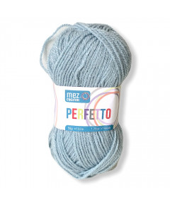 gomitolo lana Bravo/Perfetto 50g, azzurro ghiaccio n°8384