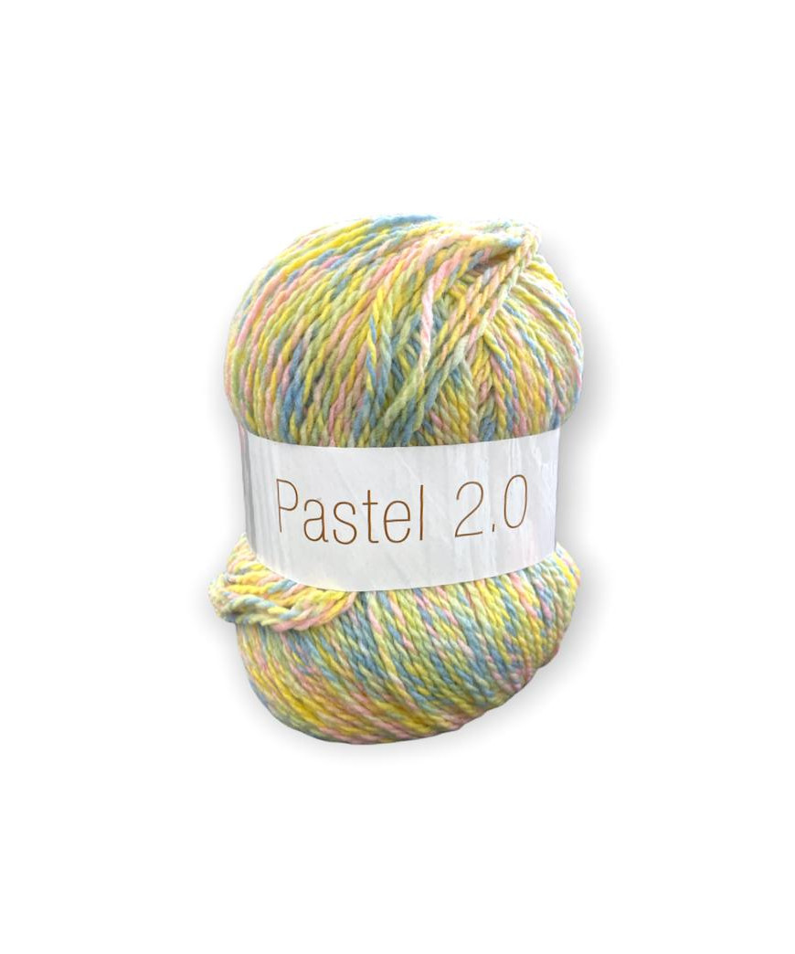 Gomitolo lana Pastel 2.0 150gr mix giallo n°20