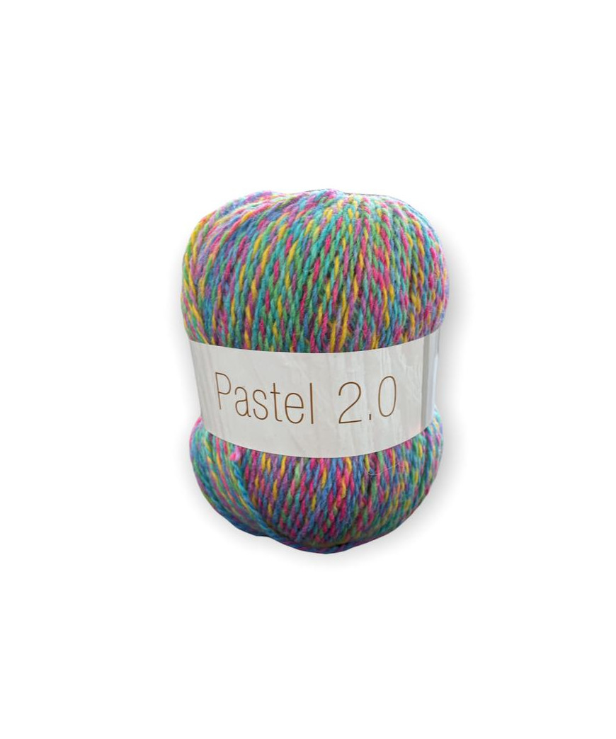 Gomitolo lana Pastel 2.0 150gr mix color n°44
