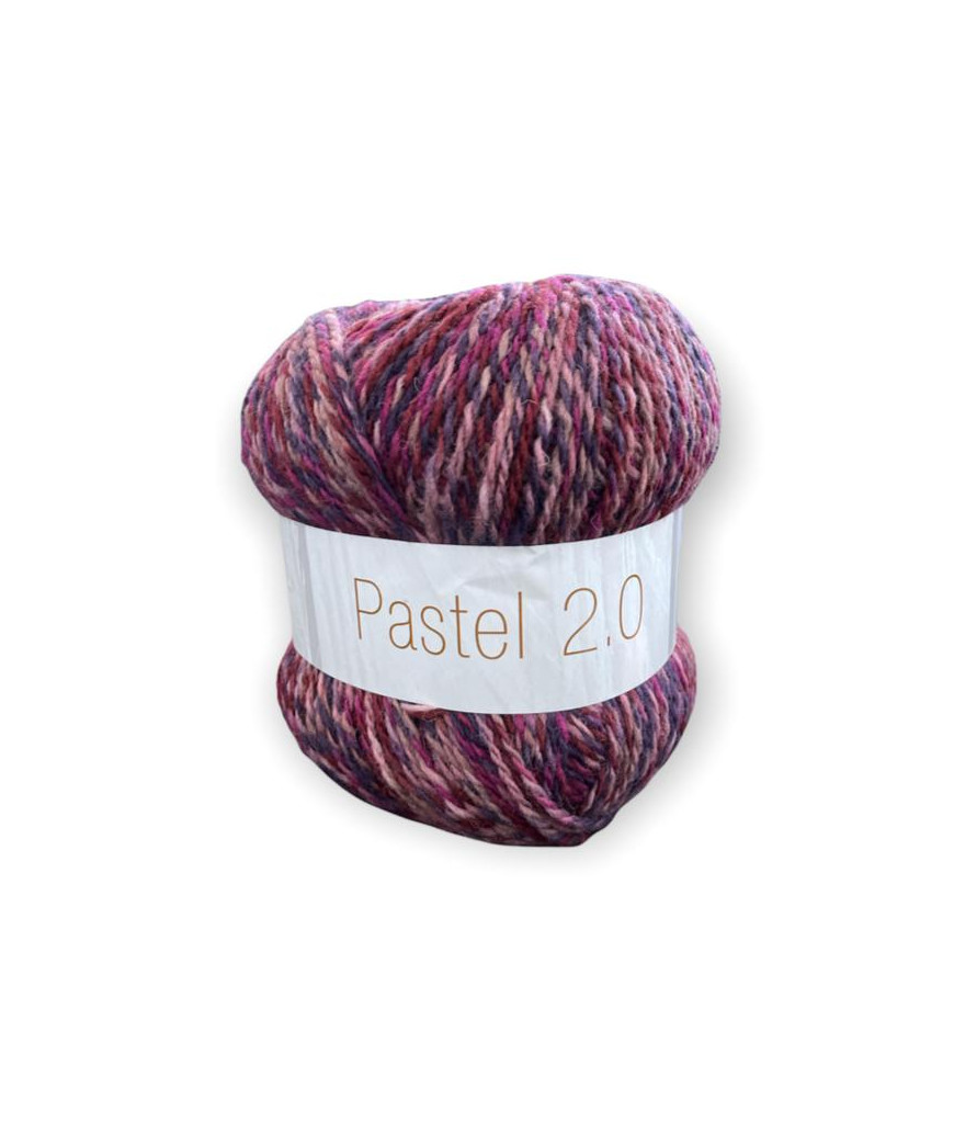 Gomitolo lana Pastel 2.0 150gr mix viola n°725