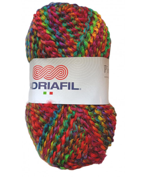 Adriafil Pintau filati fantasia Gomitolo da 50 gr. (100 mt.) Mix color 44 Ferri consigliati n°5