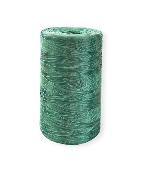 Rafia sintetica 500gr, Verde Pino n°20-Uncinetto Consigliato n° 4-4,5