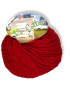 Gomitolo Re-Cotton 100g cotone riciclato, rosso n°009