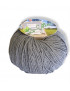 Gomitolo Re-Cotton 100g cotone riciclato, grigio n°014