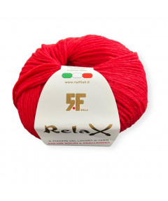 Gomitolo lana Relax 100g, rosso n°118