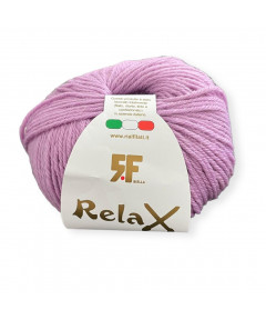 Gomitolo lana Relax 100g, lilla n°155