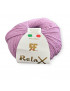 Gomitolo lana Relax 100g, lilla n°155