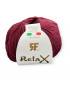 Gomitolo lana Relax 100g, bordeaux n°16