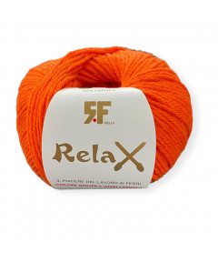 Gomitolo lana Relax 100g, arancione n°23