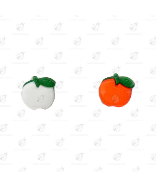 Stock Bottoni Frutta 1x1cm ca